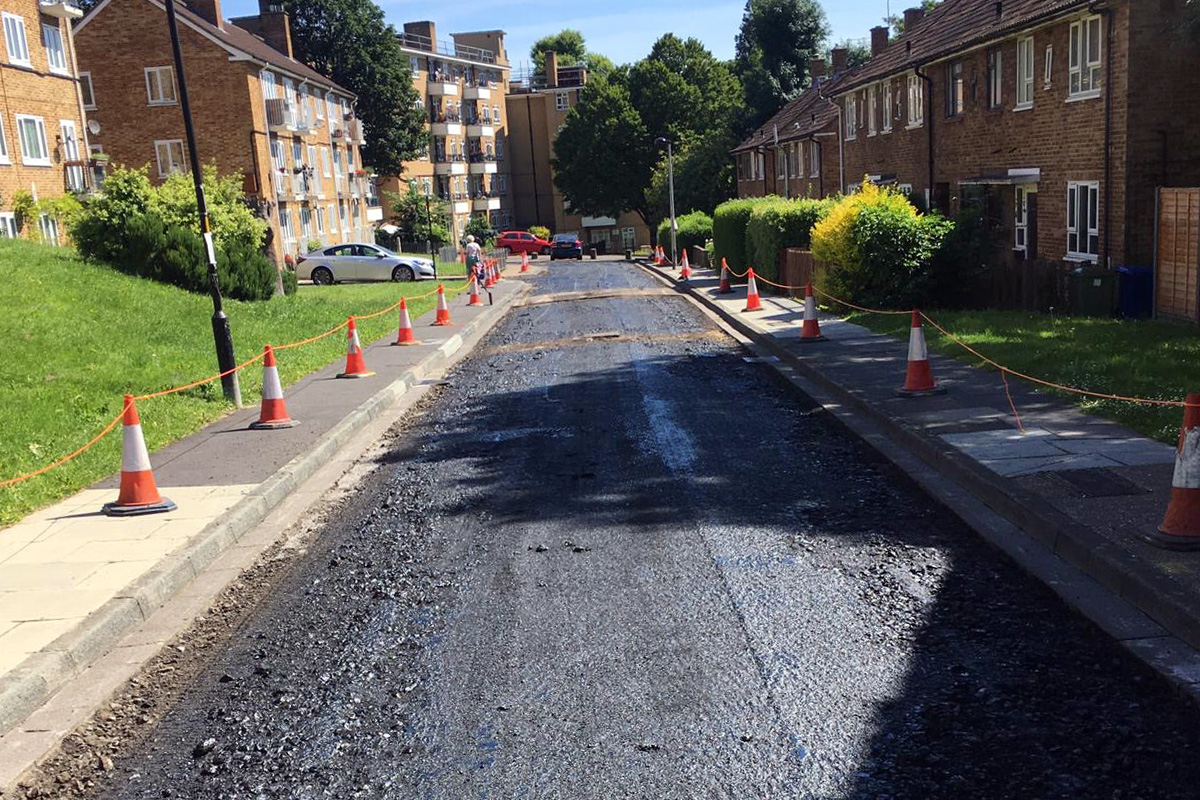 Local Authority Road Resurfacing East Sussex
